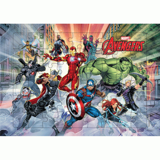 AVENGERS - I am an Avenger! + สีน้ำและจิ๊กซอว์